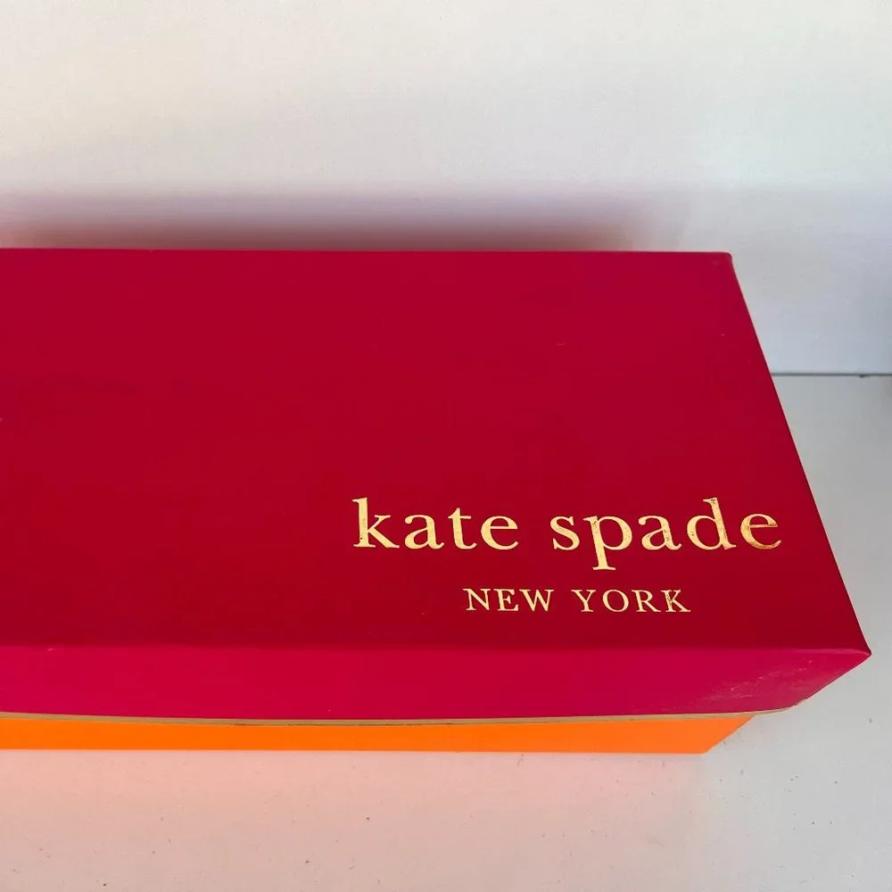 kate spade Leopard Print Ballet Flats - Black & Tan